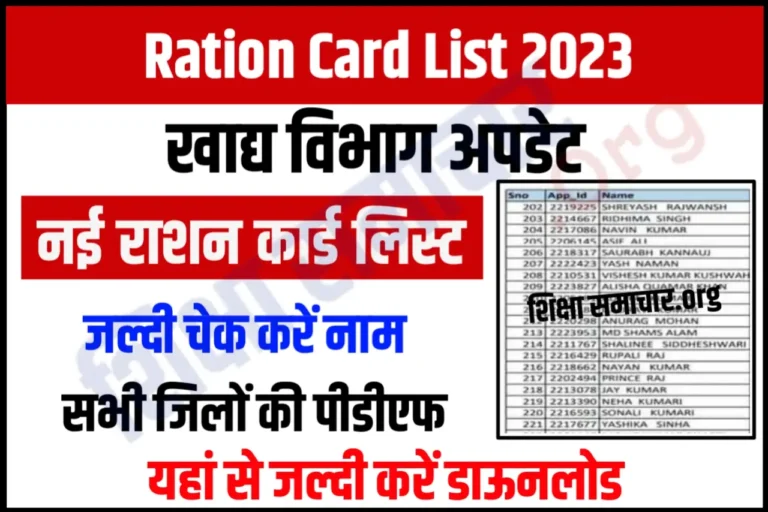 New Ration Card List 2023: राशन कार्ड की नई लिस्ट में अपना नाम कैसे चेक करें?